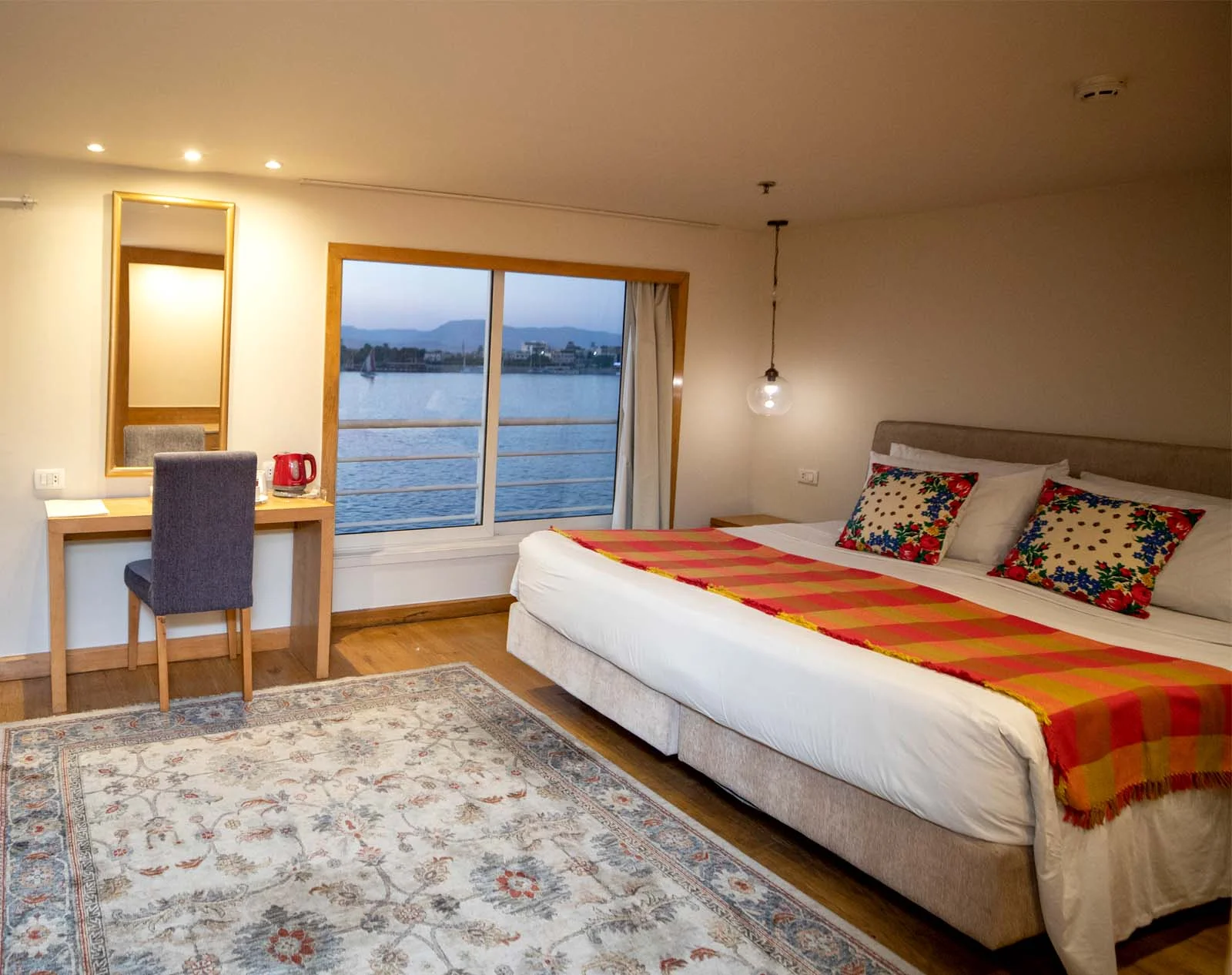 Cabin aboard the Salima Nile Cruise Nile cruise